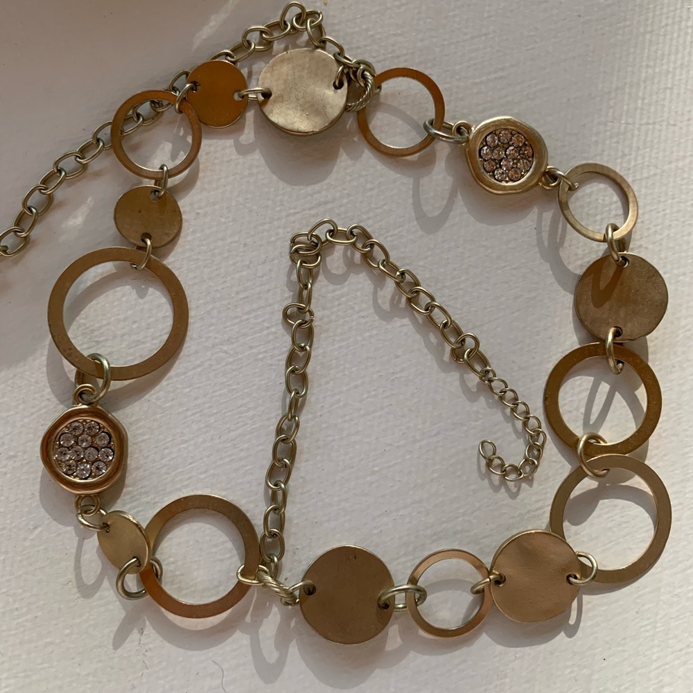 Light Gold Chain Necklace